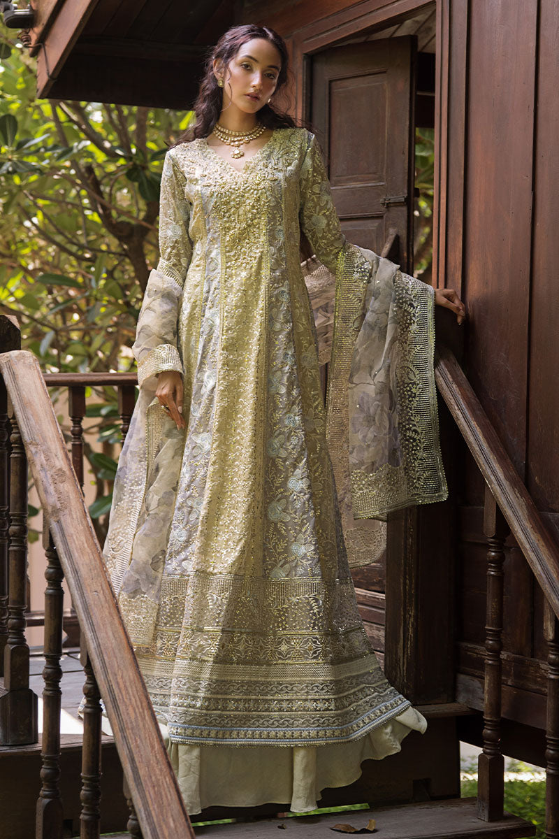 Roohi By Mushq Embroidered Organza Suit Unstitched 4 Piece MQ24R Riya - Luxury Collection