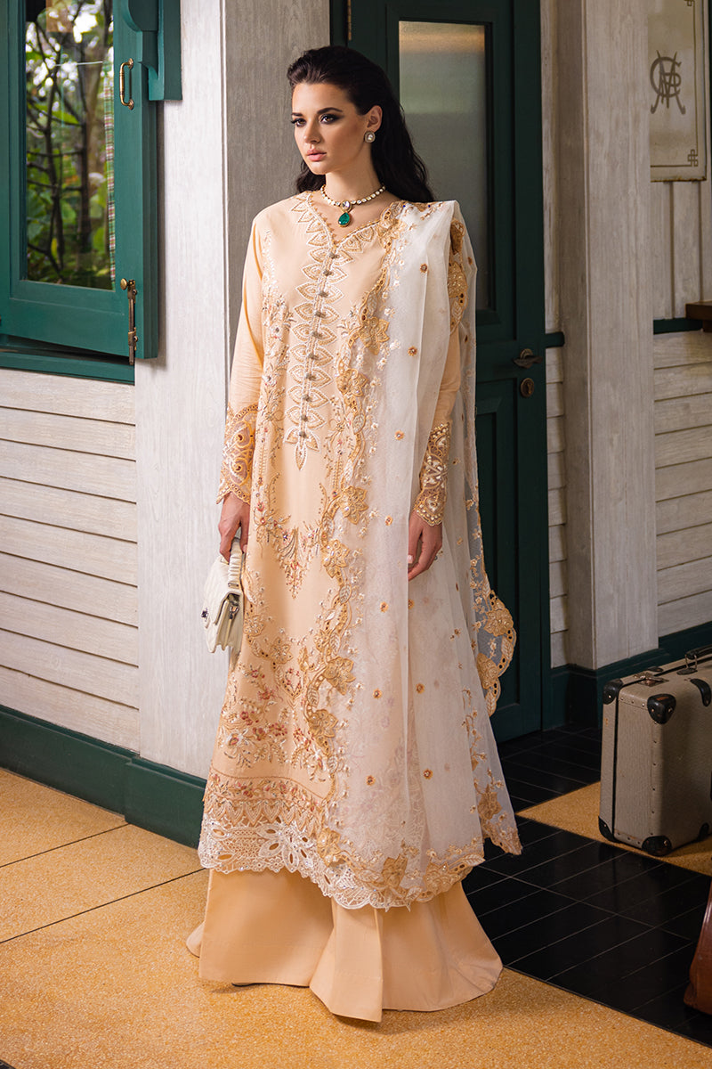 Mushq Embroidered Lawn Suits Unstitched 3 Piece MQ24OE D-10 Odysseyy!
