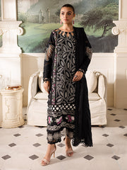 Mira by Parishay Embroidered Crepe Unstitched 3 Piece MBP-07 - Summer Collection