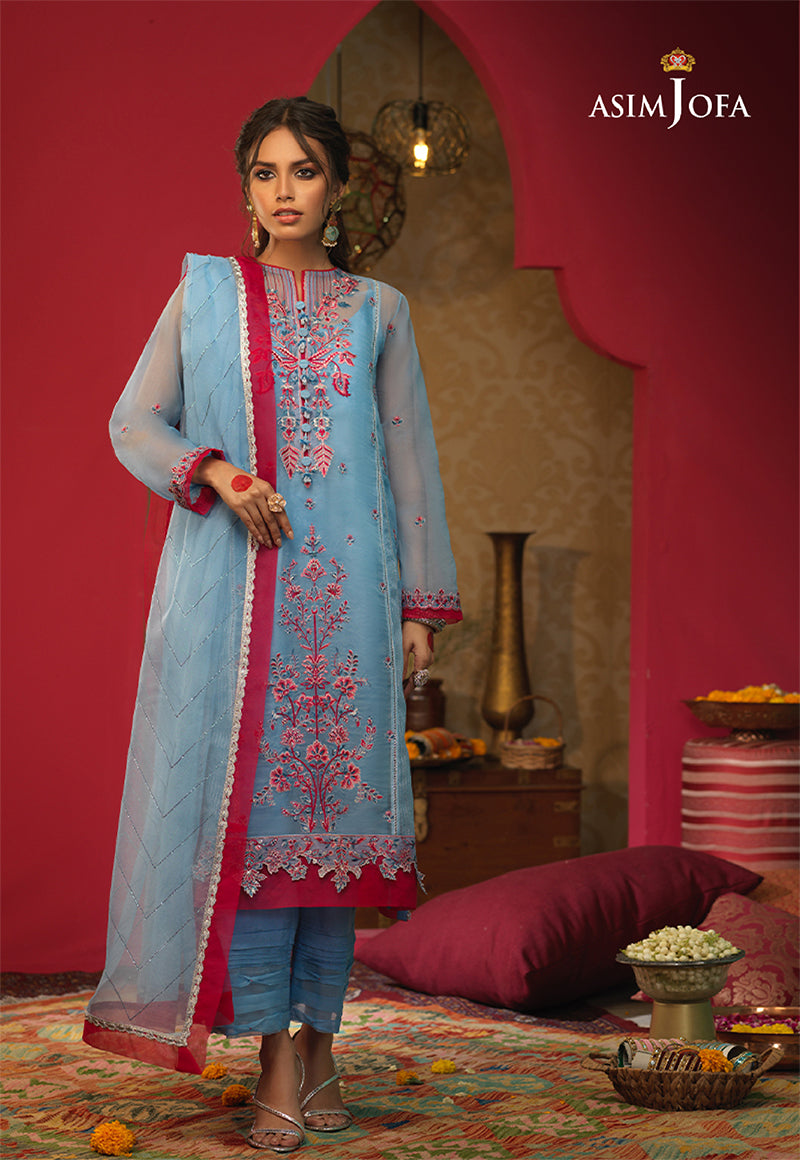 Asim Jofa Luxury Rang De Festive Collection - AJFC-32-