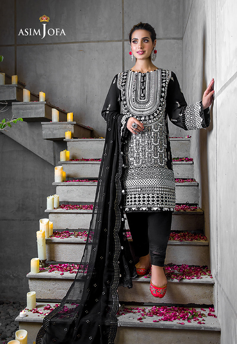 Asim Jofa Luxury Chikankari Collection - AJCK-02