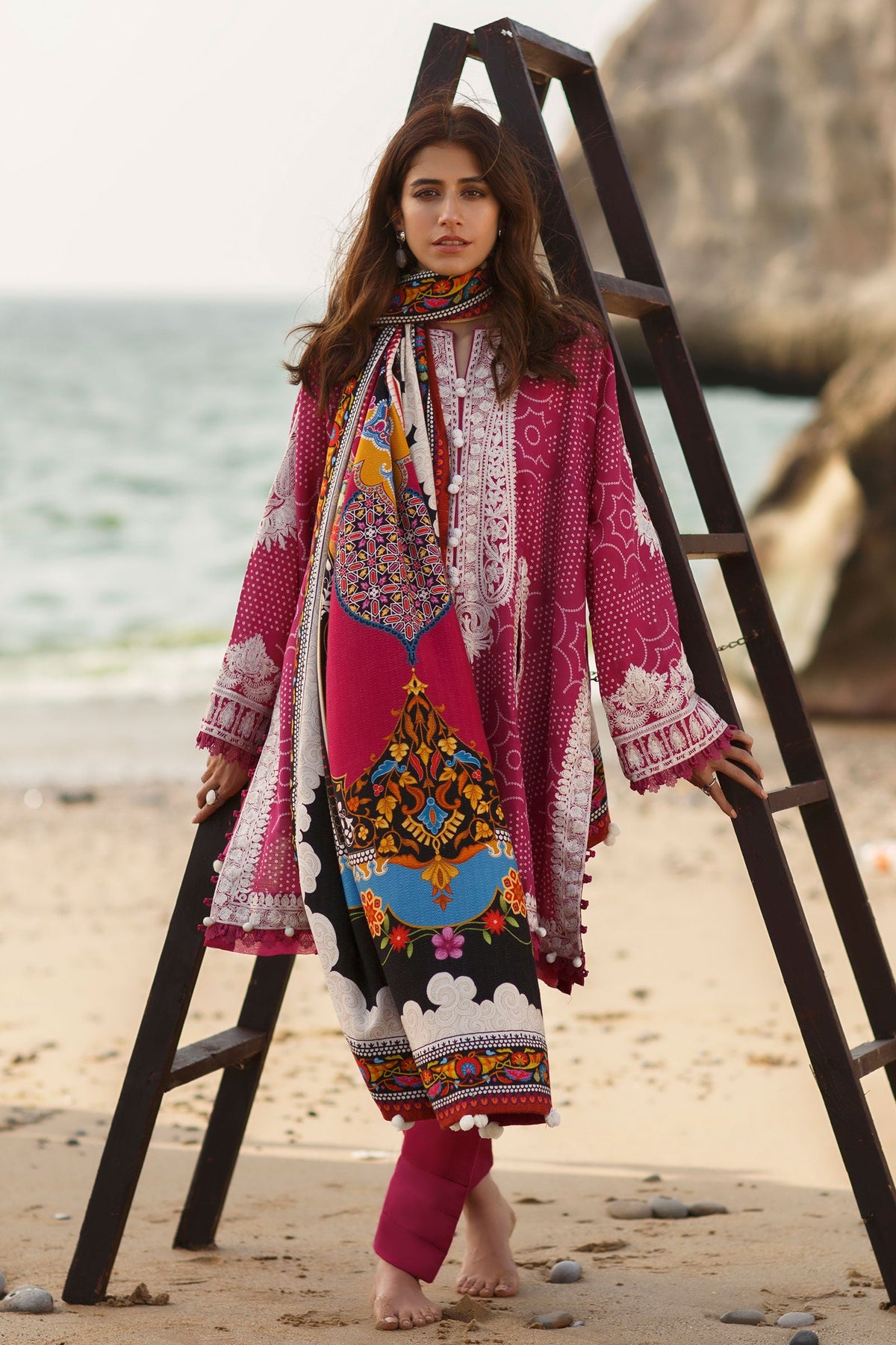 Elan Zaha Luxury Embroidered - Shanaar - 13