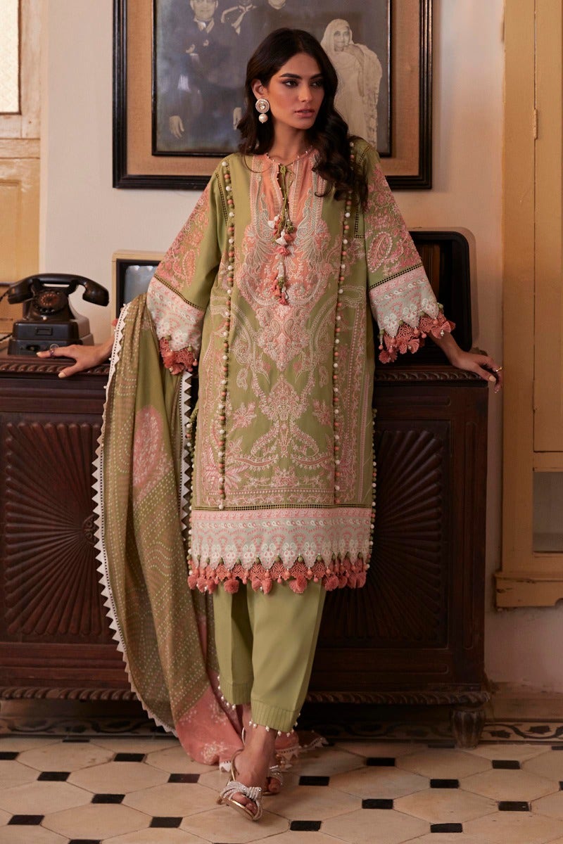 Sana Safinaz Luxury Muzlin Lawn Embroidered - 8-B