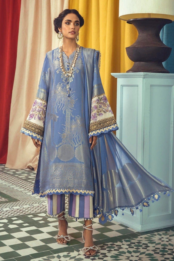 Sana Safinaz Pre-Fall Wooven Embroidered - C211-001B-CU