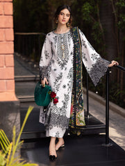 Mahnur - Afterhours Embroidered Lawn Suits Unstitched 3 Piece MN25AH D-1 Sundaze Soiree - Summer Collection