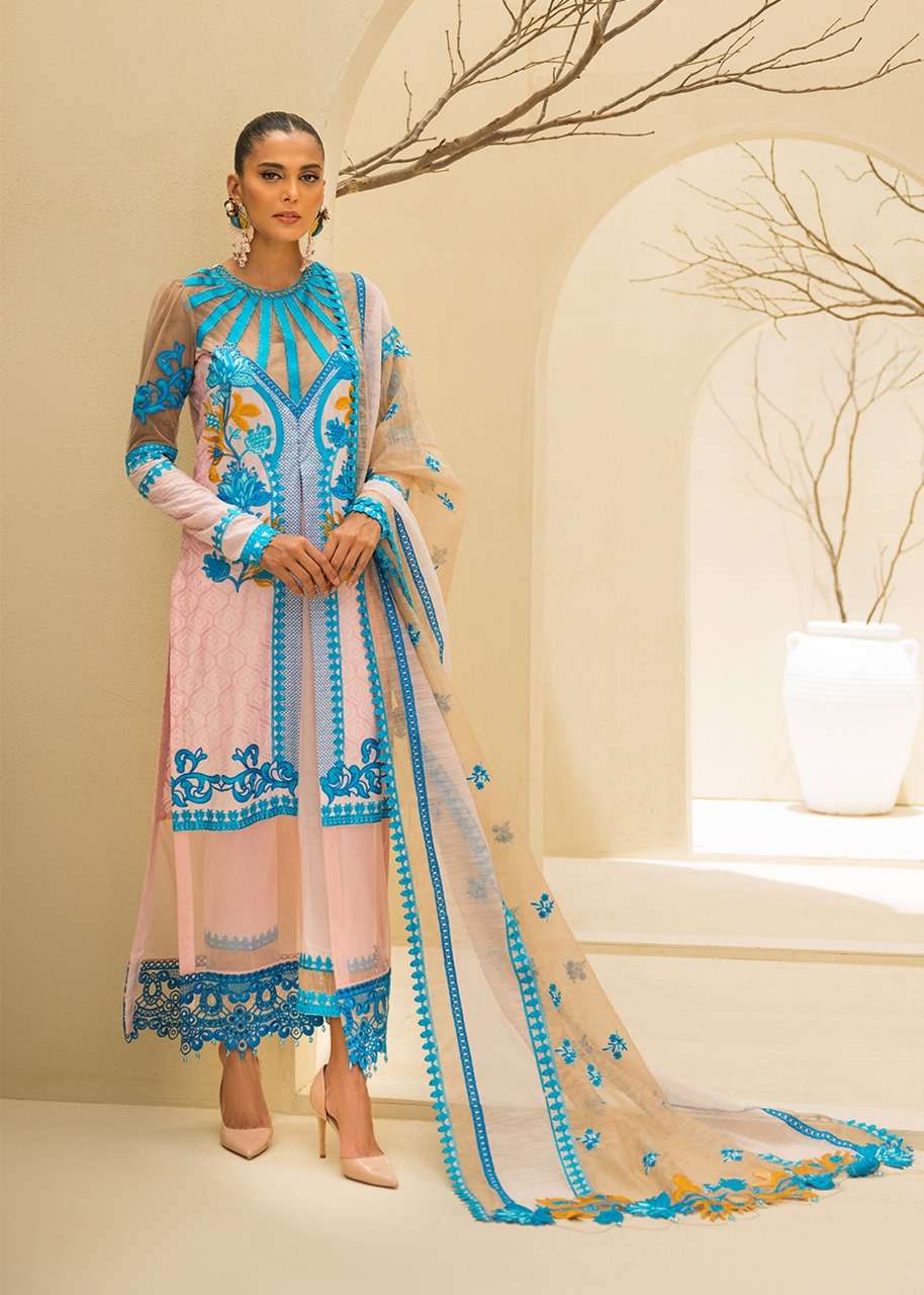 Tabassum Mughal - Pearl Imperial Limited Edition Lawn Embroidered - TMPIL-06