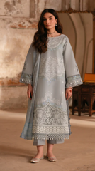 Mastani by Parishay Embroidered Lawn Suit Unstitched 3 Piece PR25IB MI-02 - Summer Collection