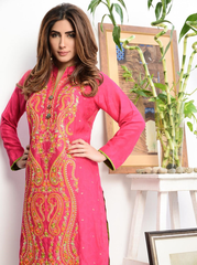 Stitched Mahwish & Farishtay Embroidered Kurti - 08 (Size-Medium)