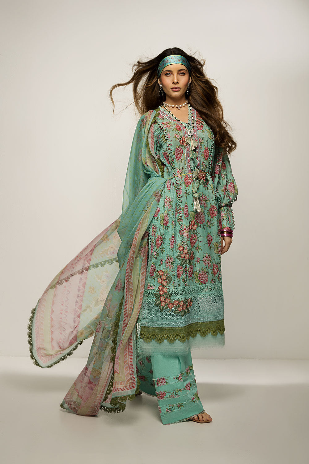 Sobia Nazir Luxury Vital Embroidered Collection - 1A