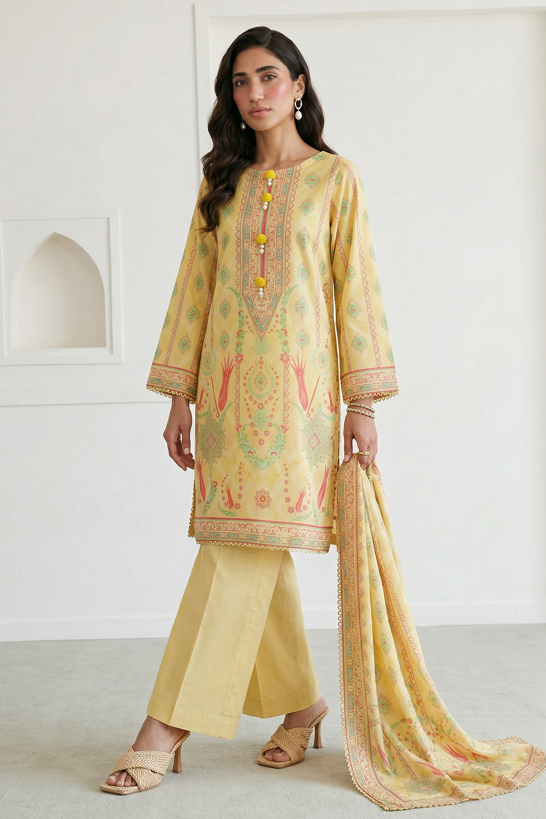 Zellbury Luxury Digital Prints 3Pc Unstitched Collection'26 - ZLP30817 - Summer Collection