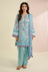 Zellbury Luxury Digital Prints 3Pc Unstitched Collection'26 - ZLP31009 - Summer Collection