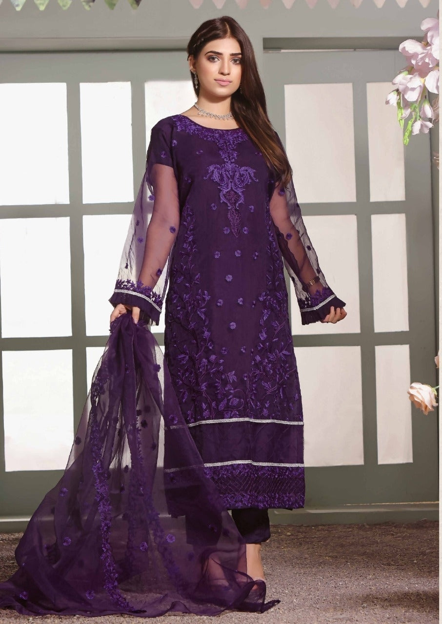 Ayesha Noor Luxury Embroidered Festive'22 - D-10