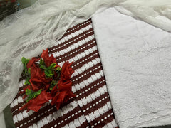 Exclusive Chunri Prints 3Pc Collection - ECP-01-Brown