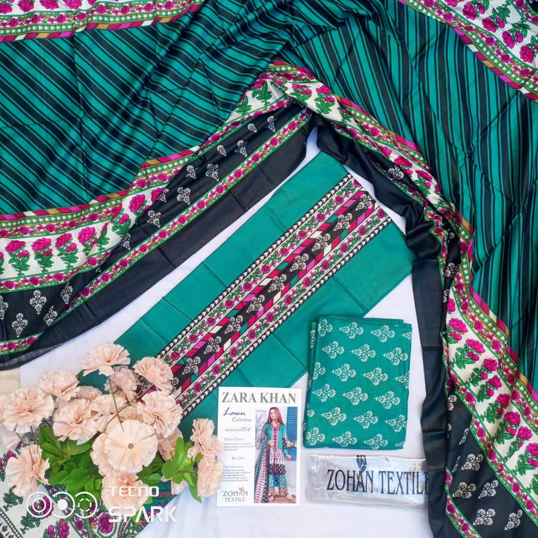 Ladies Luxury Printed Suits - 202