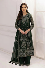 Alizeh Fashion by Bilal Embroidery Embroidered Chiffon Suits Unstitched 3 Piece AFB21RD D-10 ZAR - Luxury Collection