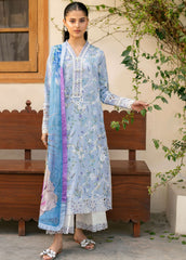 Aashiyana by Roheenaz Embroidered Lawn Suits Unstitched 3 Piece RN25AL RNZ-05 A Areesha - Summer Collection