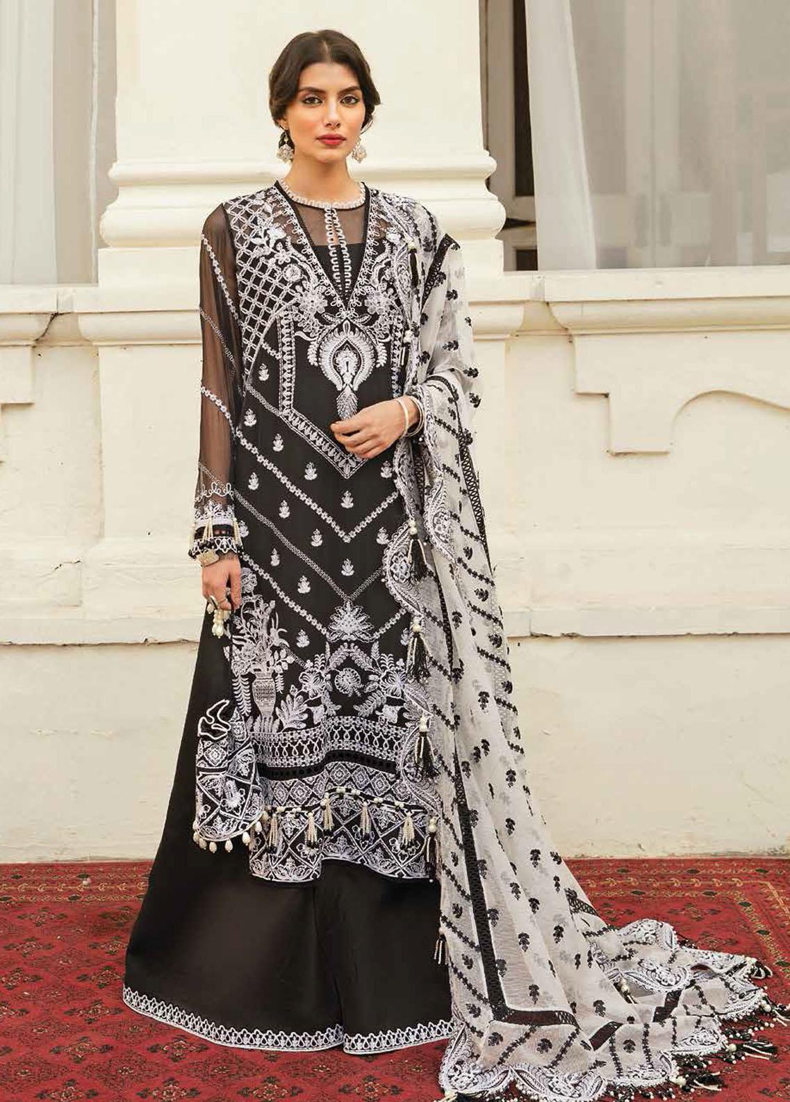 Dhoop Kinara By Afrozeh Embroidered Suits Unstitched 3 Piece AF22DK 08 Nazmin - Luxury Formals Collection