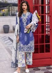 Broadway by Mahnur Embroidered Lawn Suits Unstitched 3 Piece MN25B D-10 Tulip - Summer Collection