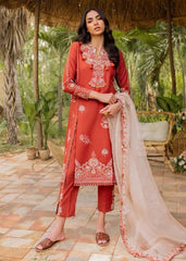 Sadaf Fawad Khan - Siraa Embroidered Lawn Suit Unstitched 3 Piece SDF24SL Faizah B - Summer Collection-