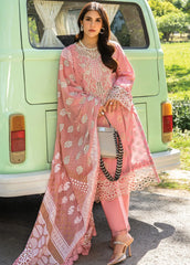 Rang Rasiya Embroidered Lawn Suit Unstitched 3 Piece RR24CF D-09 Keya - Summer Collection