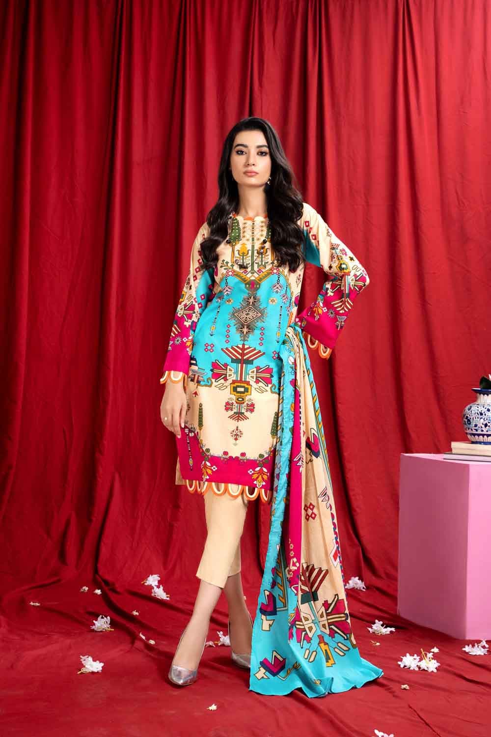Gulahmed Moirra Oirra Luxury Prints - CLP-139B
