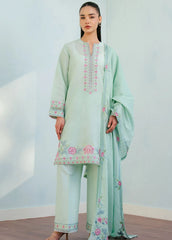 Coco By Zara Shahjahan Embroidered Jacquard Suits Unstitched 3 Piece CZS25L D9A Indi - Summer Collection