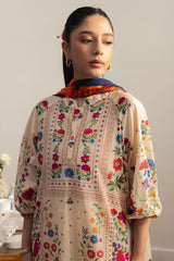 Coco by Zara Shahjahan Unstitched Printed Lawn 3 Piece Suit CZS26ULV TAKARA-7A – Summer Collection