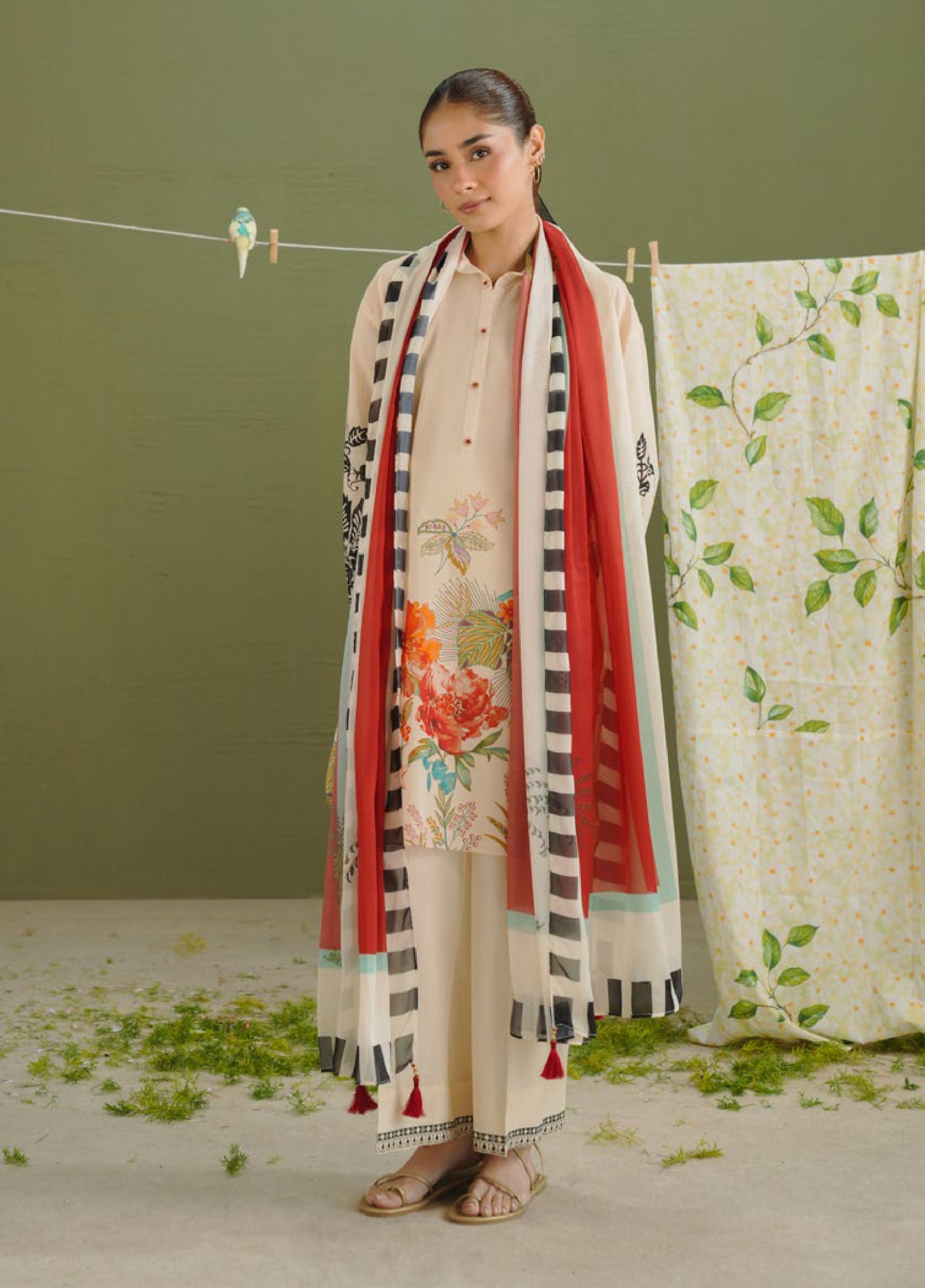Coco by Zara Shahjahan Unstitched Printed Lawn 3 Piece Suit CZS26PS ZCP-26 03 A – Summer Collection