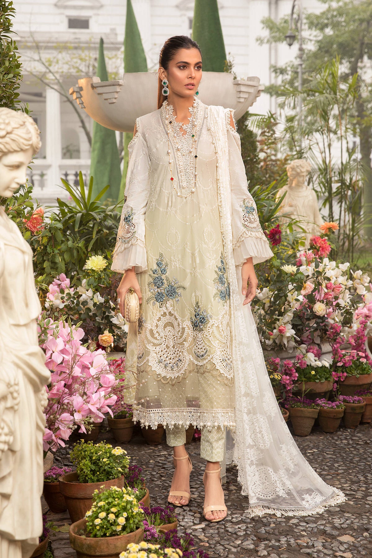 Maria.B (میں تیری آن) Unstitched Lawn D-02-A