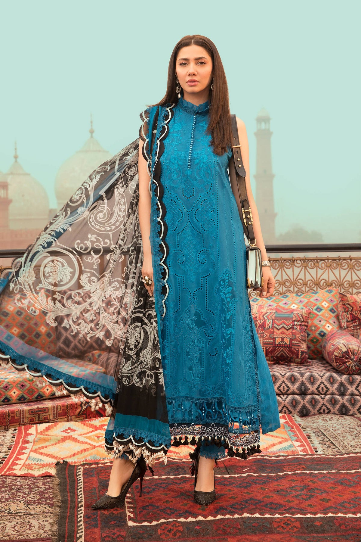 Maria.B (میں تیری آن) Unstitched Lawn D-08-B