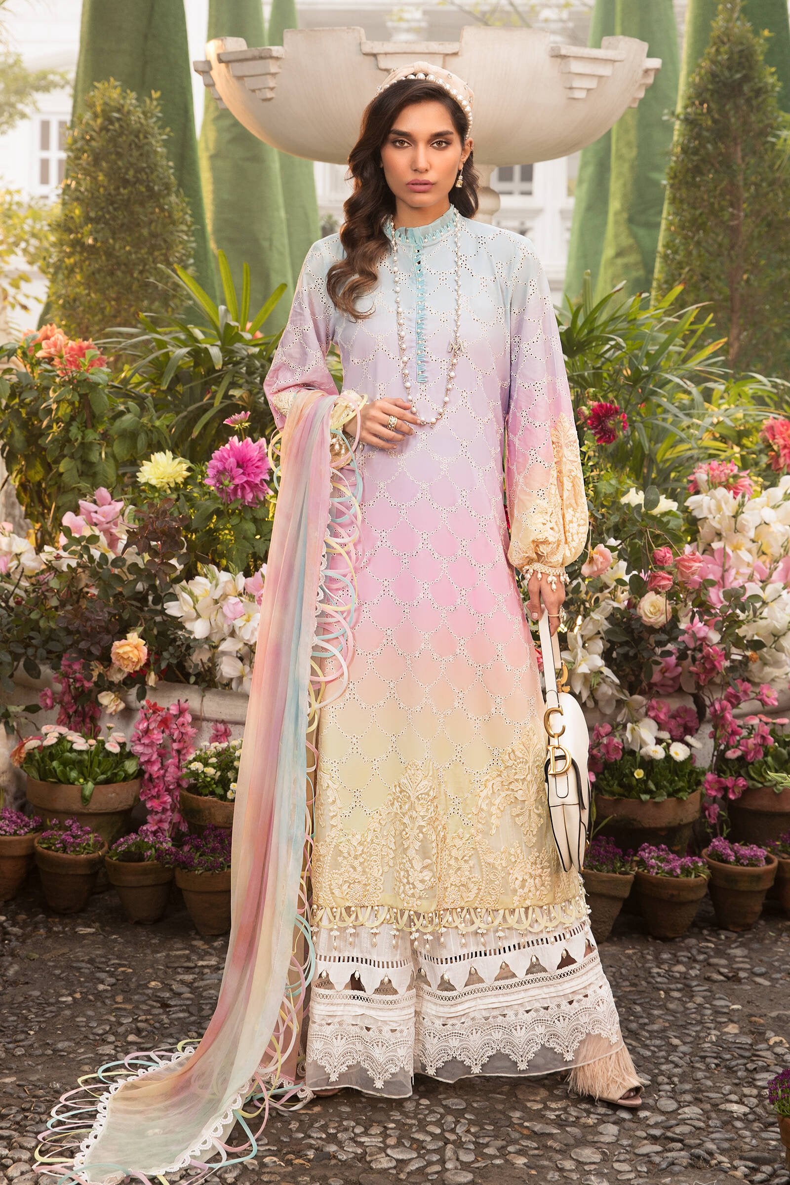 Maria.B (میں تیری آن) Unstitched Lawn D-09-A