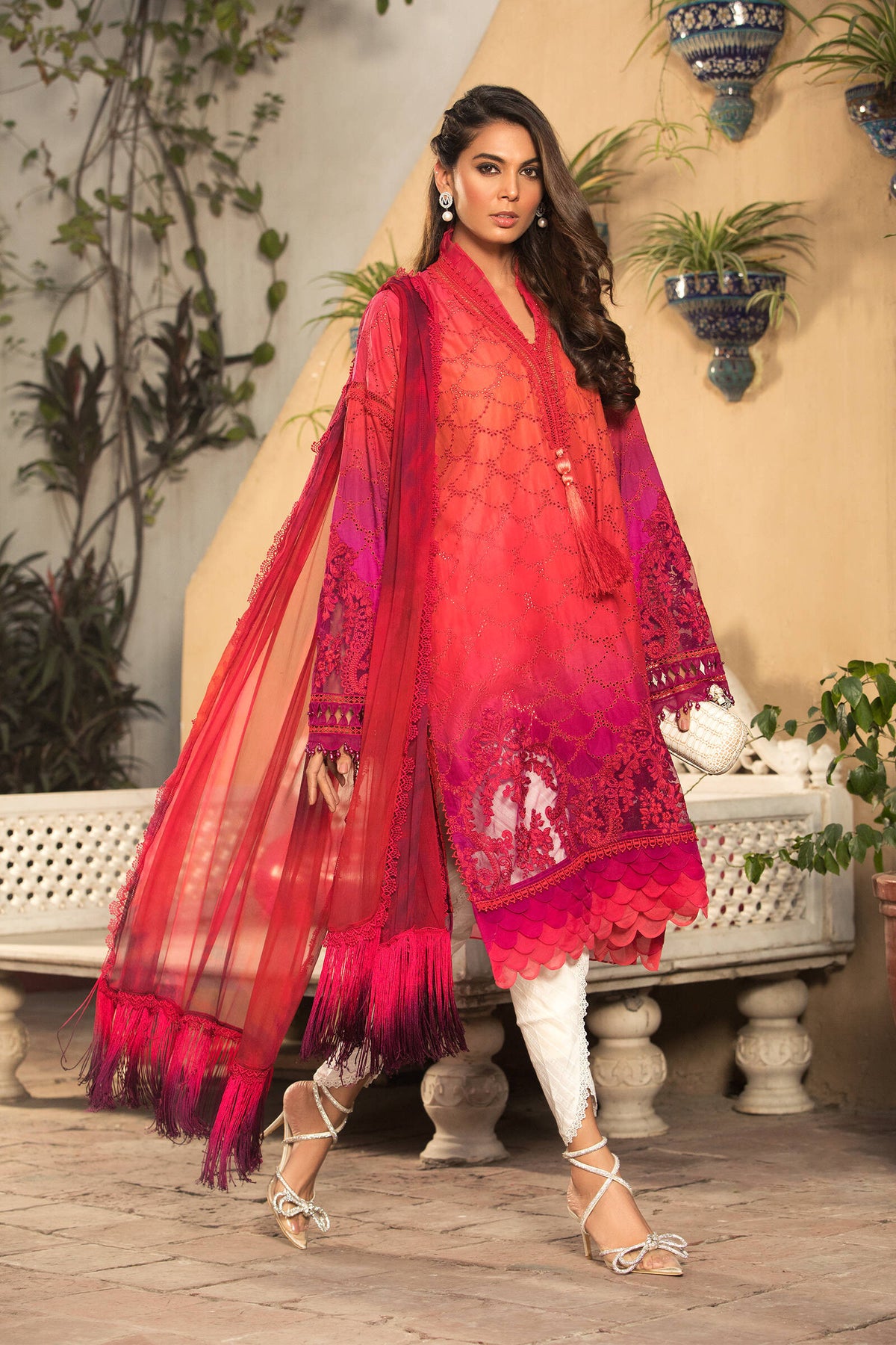 Maria.B (میں تیری آن) Unstitched Lawn D-09-B