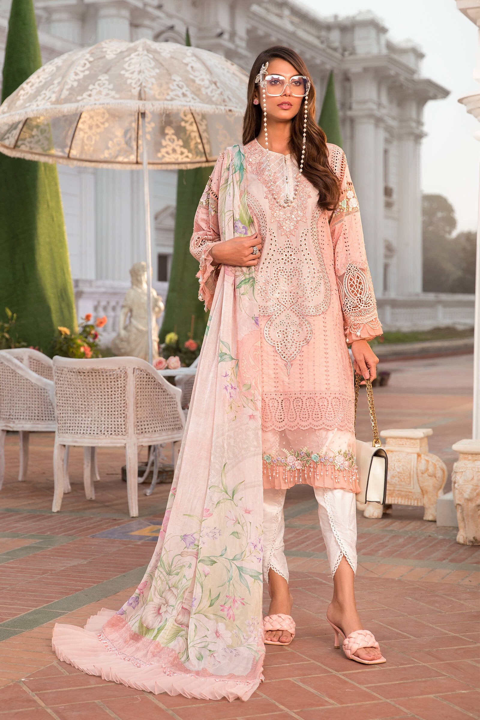 Maria.B (میں تیری آن) Unstitched Lawn D-10-A
