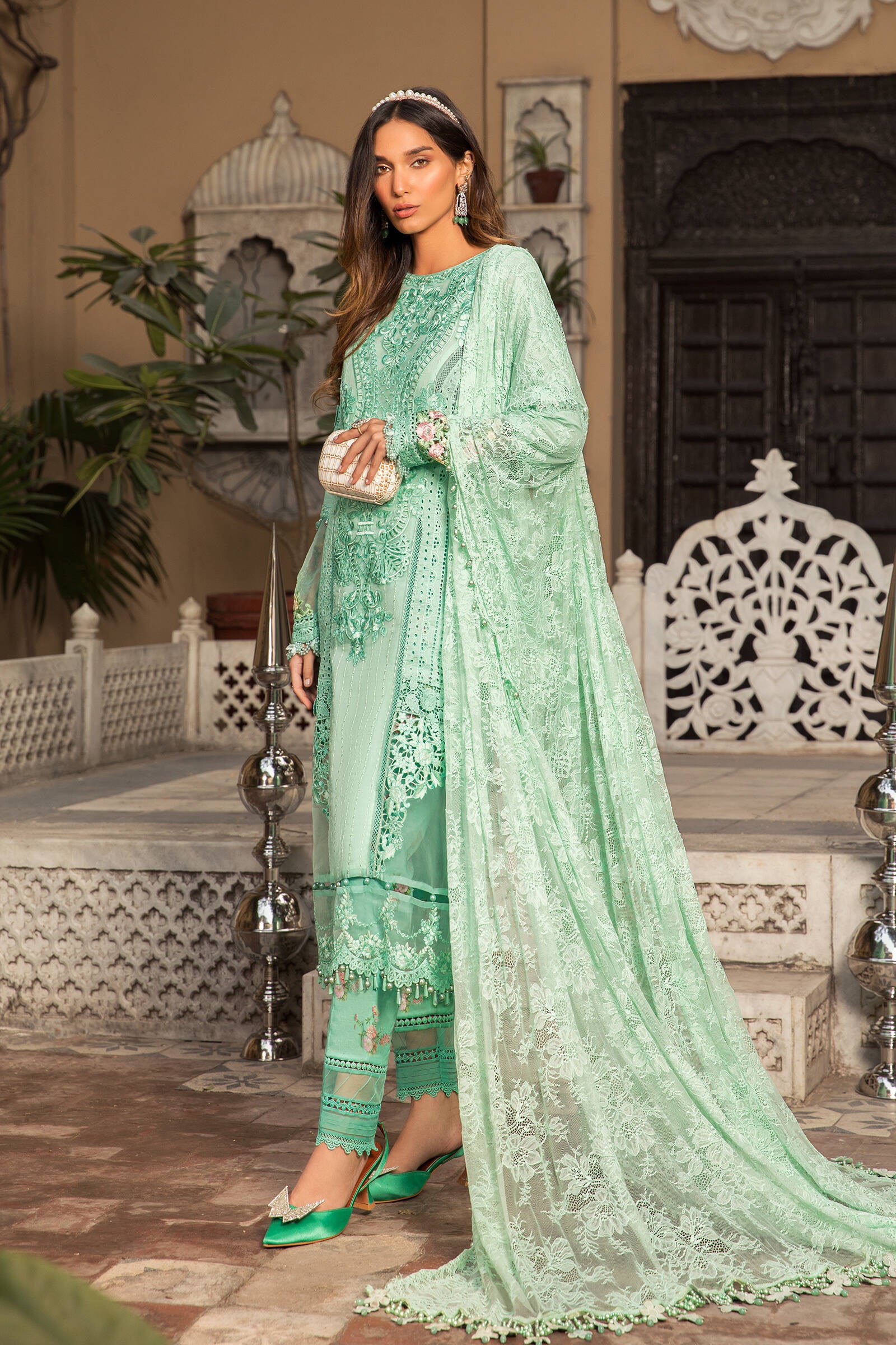 Maria.B (میں تیری آن) Unstitched Lawn D-11-A
