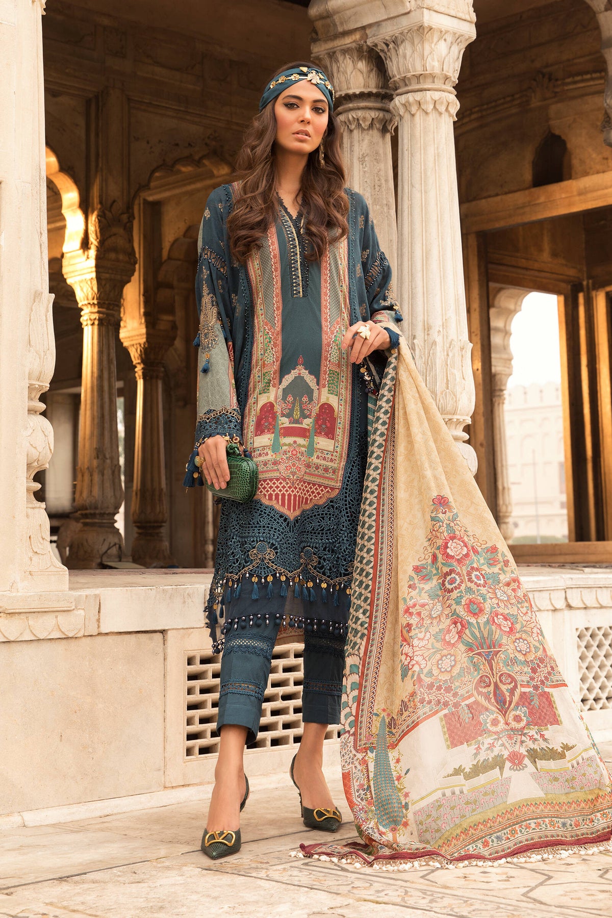 Maria.B (میں تیری آن) Unstitched Lawn D-13-A