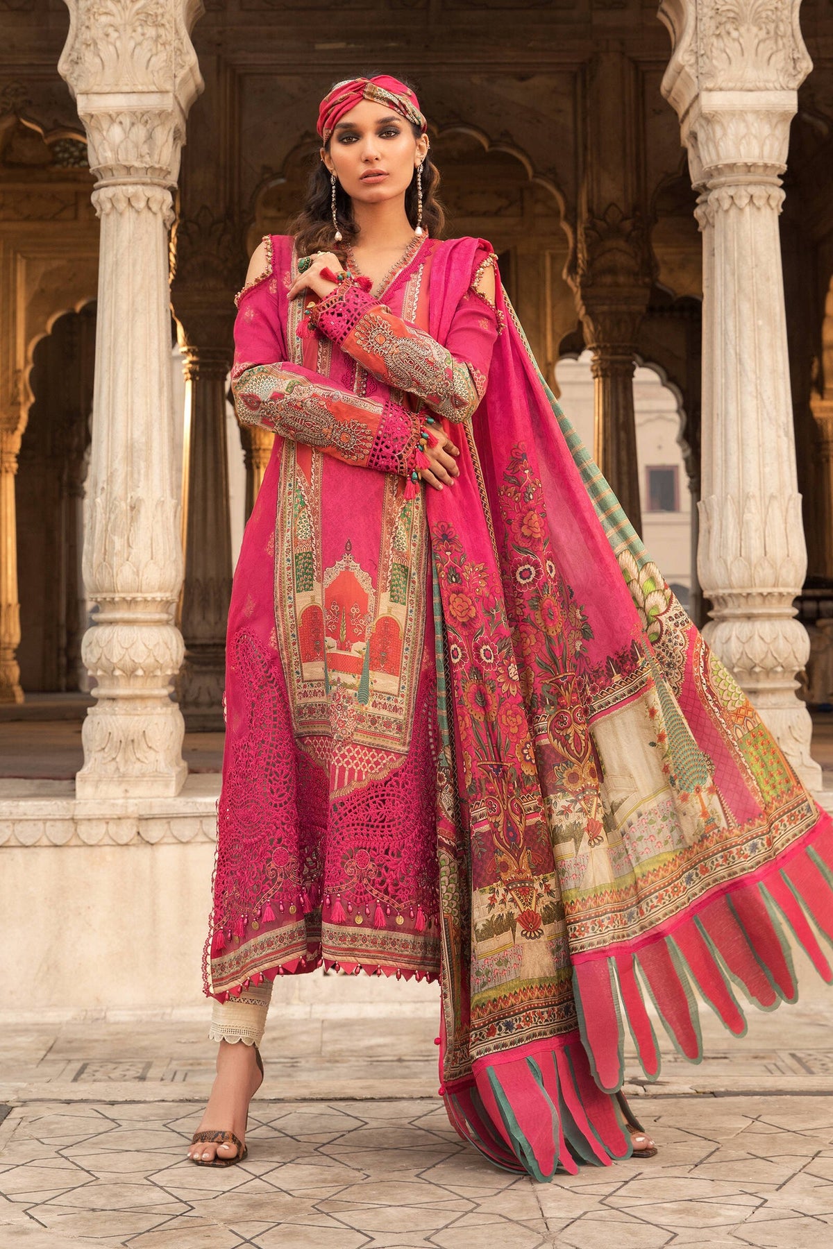 Maria.B (میں تیری آن) Unstitched Lawn D-13-B-