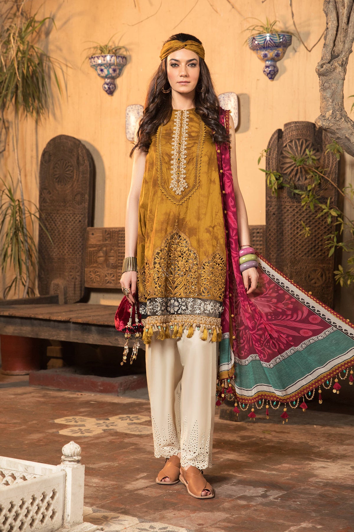 Maria.B (میں تیری آن) Unstitched Lawn D-14-A