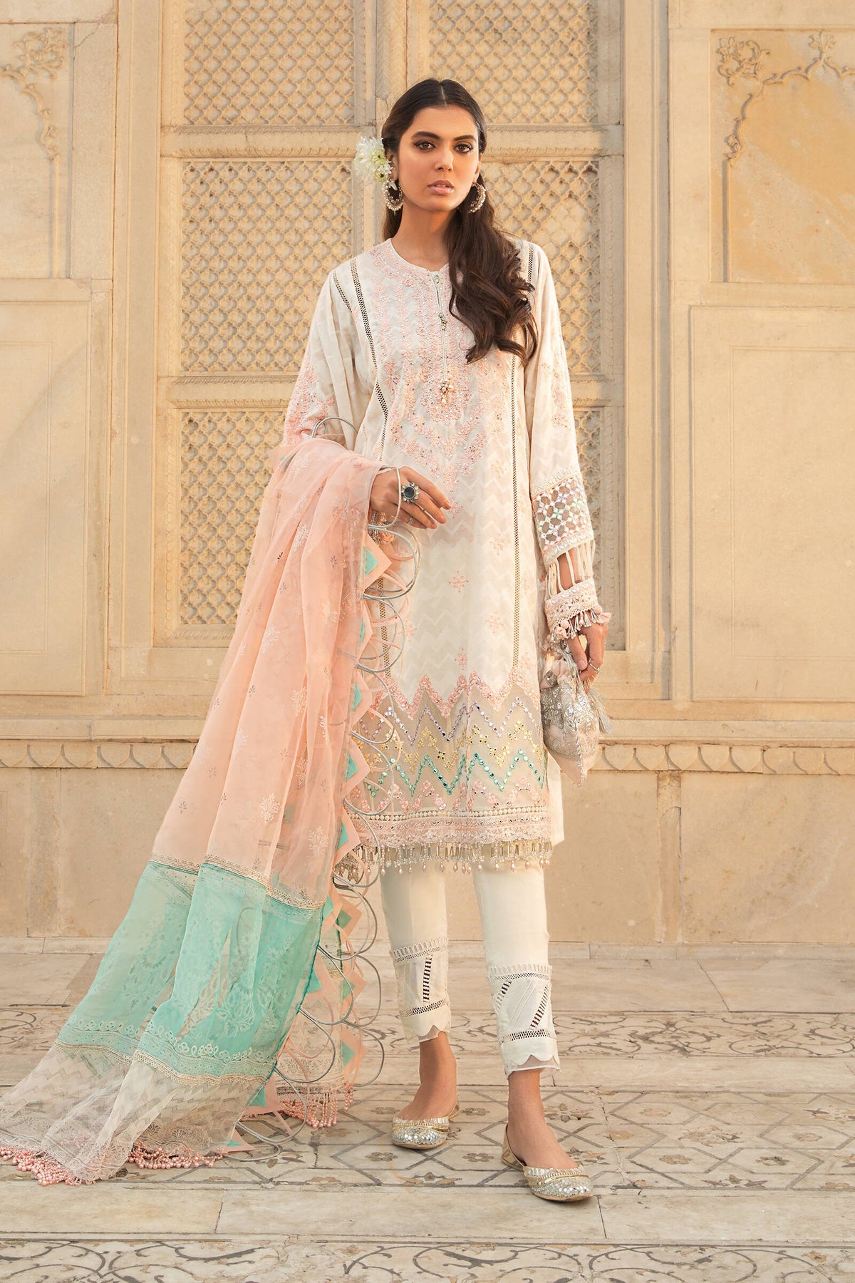 Maria.B (میں تیری آن) Unstitched Lawn D-15-A