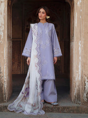 Deyar - Rumi Luxury Unstitched Embroidered Lawn 3 Piece Suit - Fanaa – Summer Collection