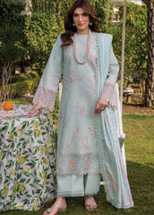Rang Rasiya - Florence Embroidered Lawn Suit Unstitched 3 Piece RR25F D-10 Shireen - Summer Collection