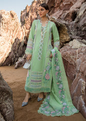 Crimson Luxury Lawn Collection'23 - Bohemian Summer - Mint