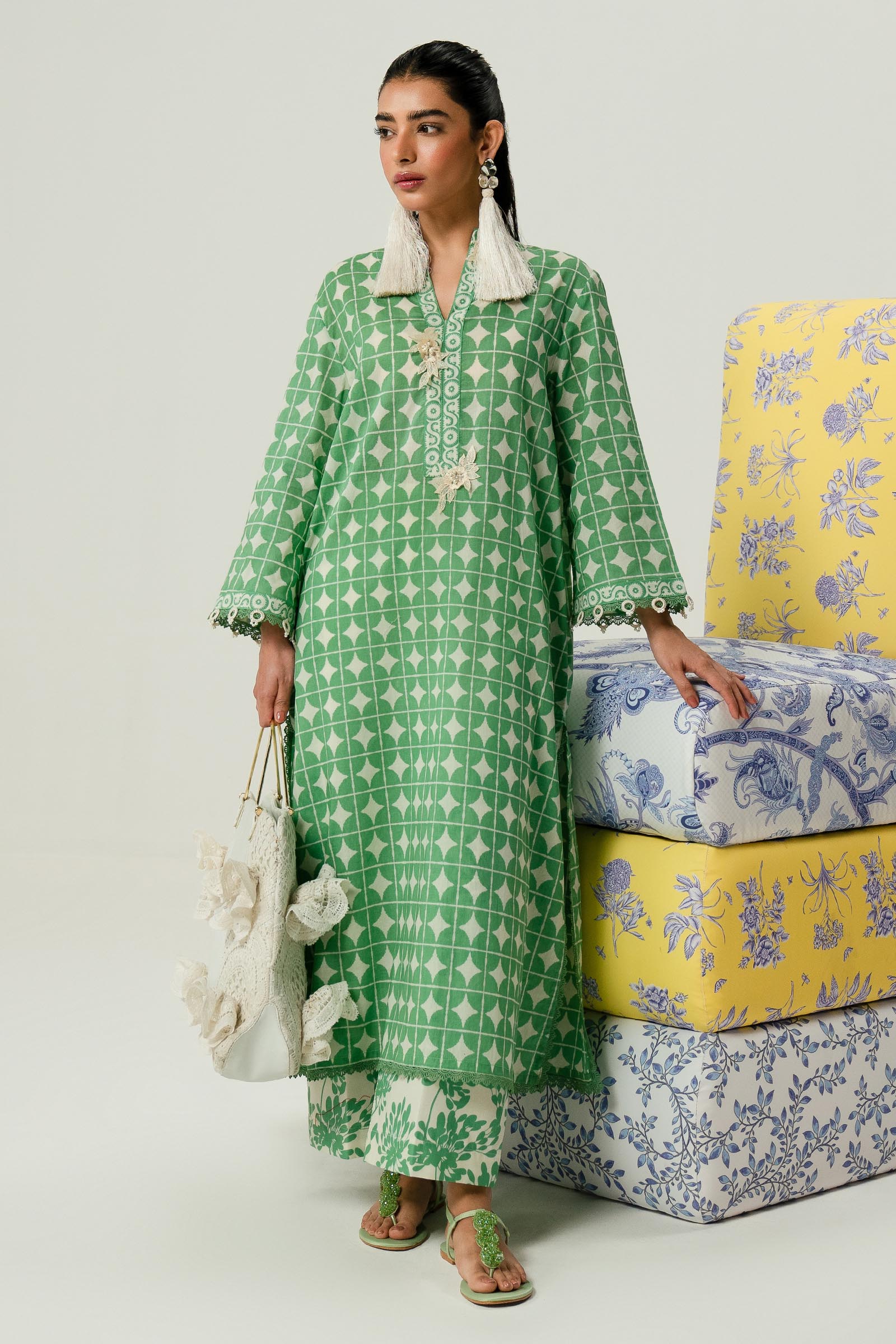 Sana Safinaz Luxury Mahay Collection - H242-006B-2AC