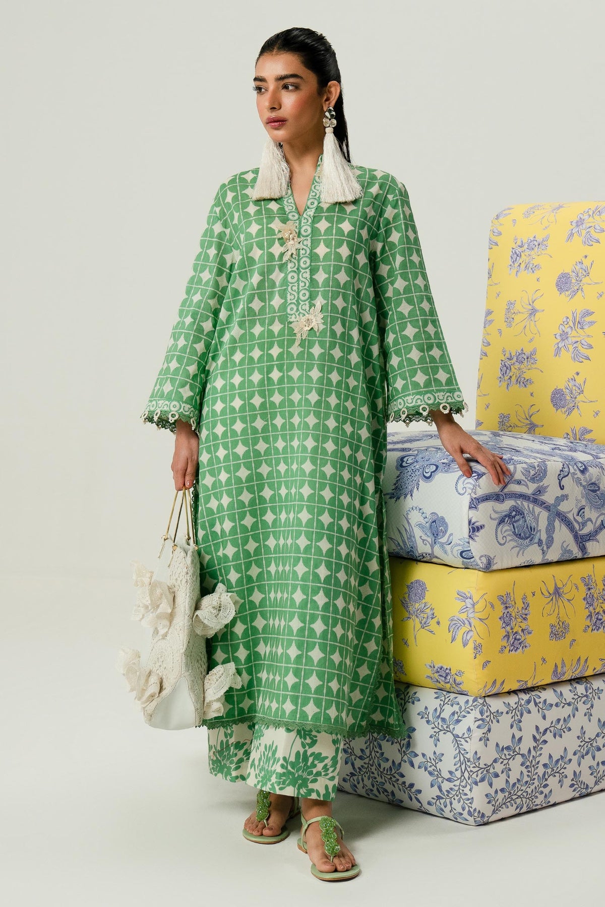 Sana Safinaz Luxury Mahay Collection - H242-006B-2AC