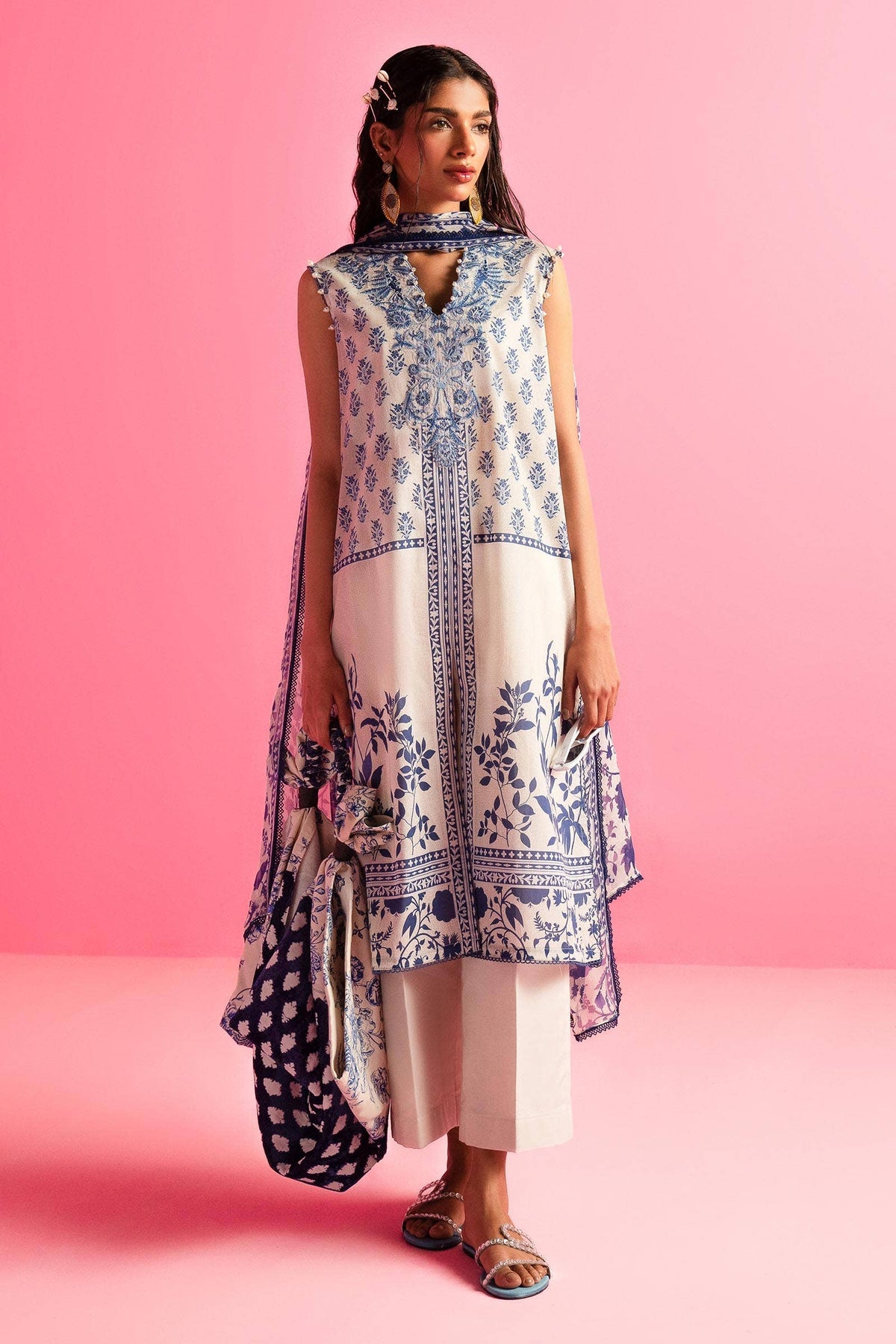 Sana Safinaz Luxury Mahay Collection - H242-010A-2I