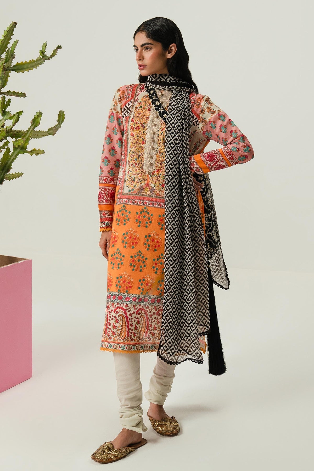 Sana Safinaz Luxury Mahay Collection - H242-013B-2I