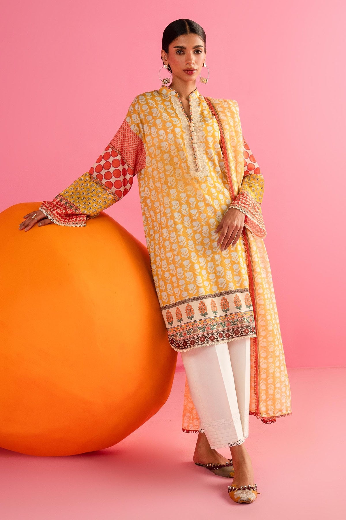 Sana Safinaz Luxury Mahay Collection - H242-019A-2DD