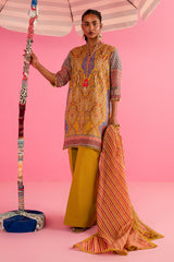 Sana Safinaz Luxury Mahay Collection - H242-022B-3DE