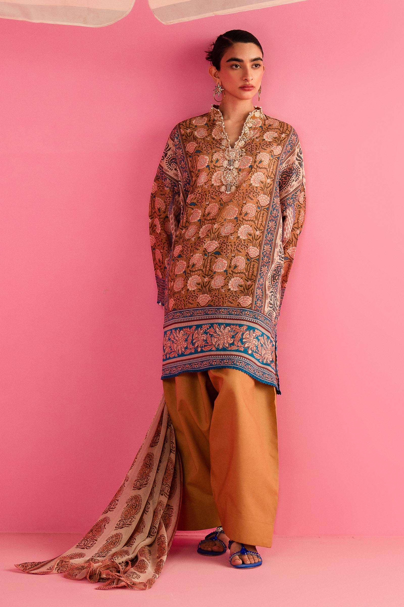 Sana Safinaz Luxury Mahay Collection - H242-024B-3CI