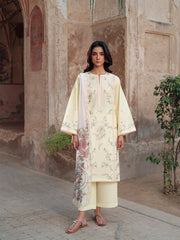 Deyar - Rumi Luxury Unstitched Embroidered Lawn 3 Piece Suit - Heer – Summer Collection