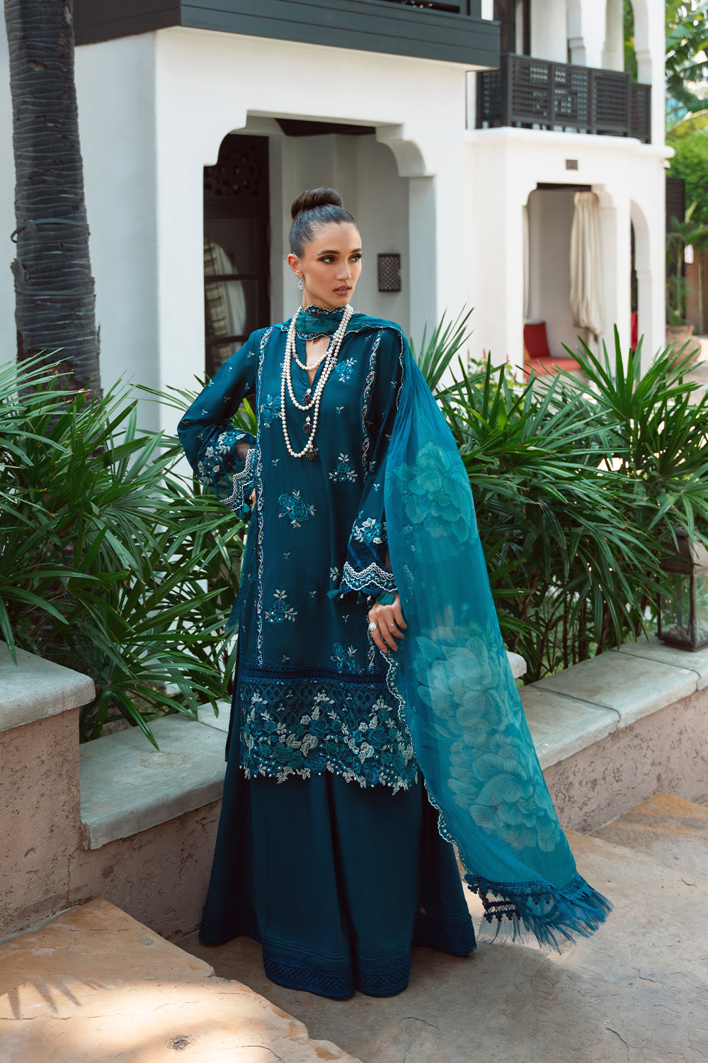 Saira Rizwan Embroidered Lawn Suits Unstitched Lawn SR24L2 D-04 Sibel - Summer Collection